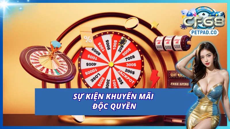 Sự kiện khuyến mãi của thương hiệu CF68